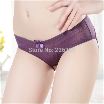 Culotte Ouverte violette