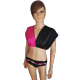 Bikini "Harlequin" Pink & Black