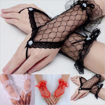 Demi-gants en dentelle